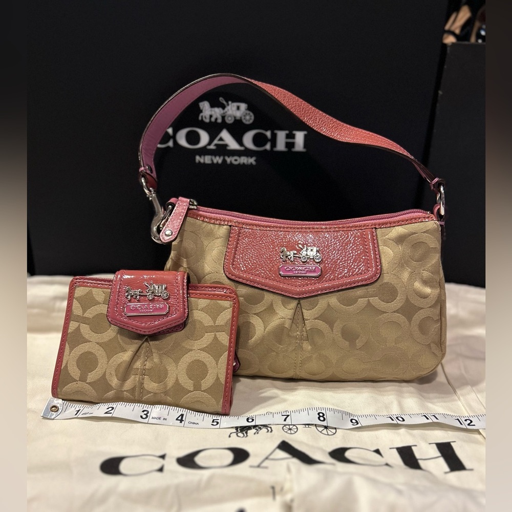 Coach mini bag & wallet